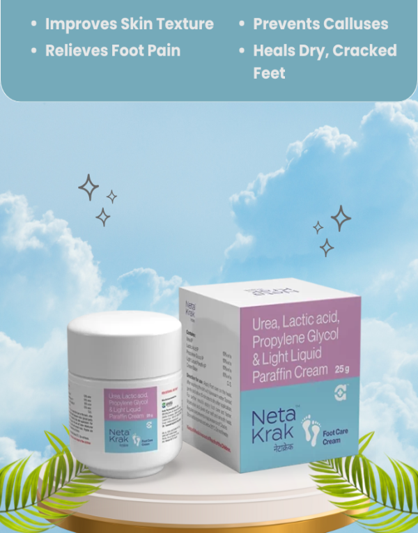 NETAKRAK FOOT CARE CREAM