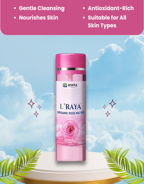 L'Raya Organic Rose Water