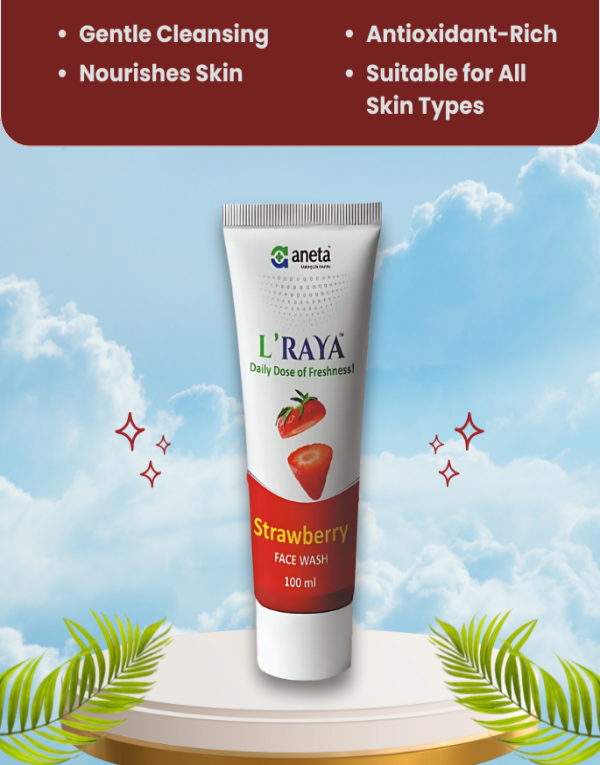 L'Raya Strawberry Facewash