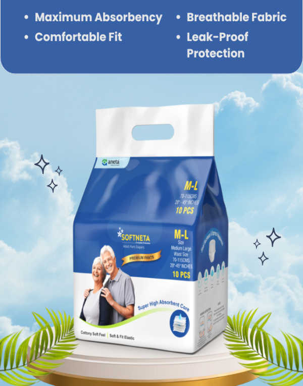 Softneta Adult Diaper M/L