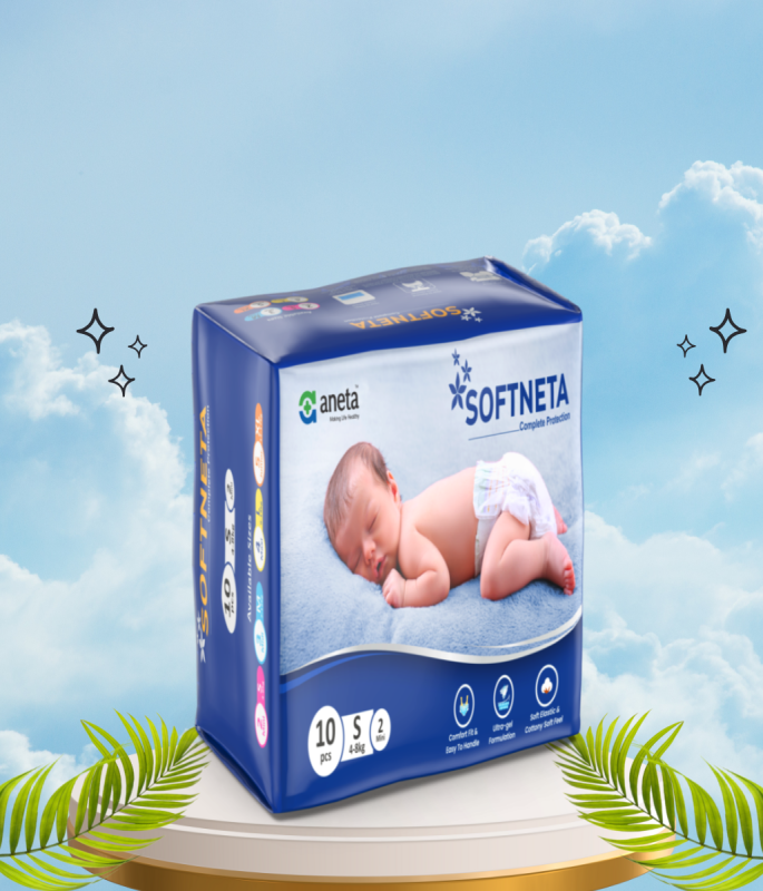 SOFTNETA  BABY DIAPER S