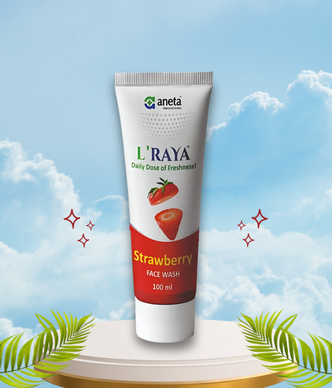 L'Raya Strawberry Facewash