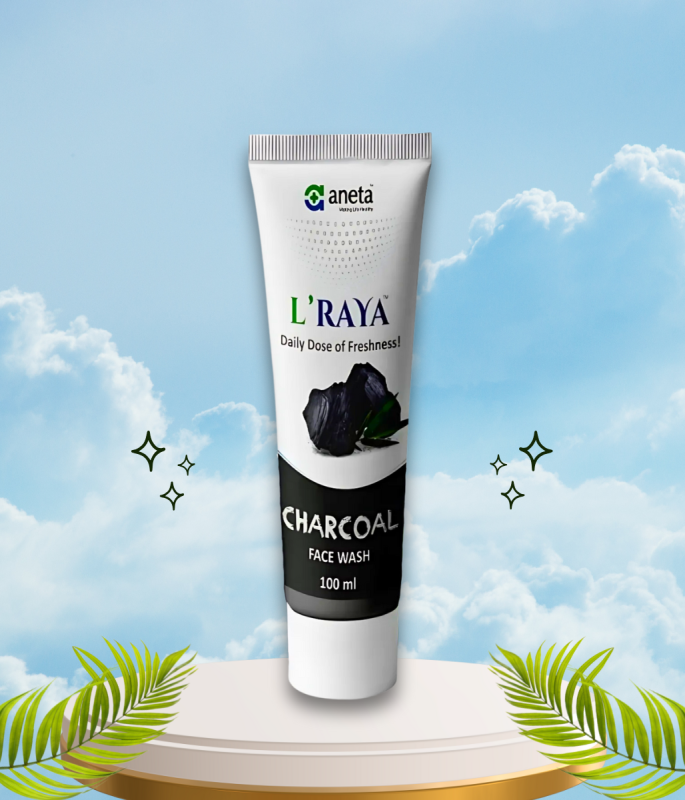 L'Raya Charcoal Facewash