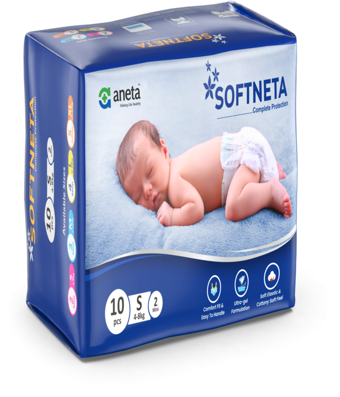 SOFTNETA  BABY DIAPER S