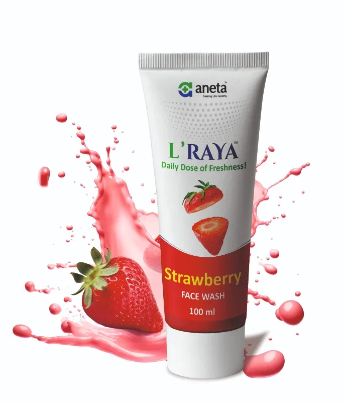 L'Raya Strawberry Facewash