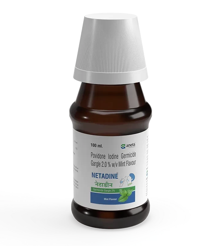 NETADINE GARGLE 2%